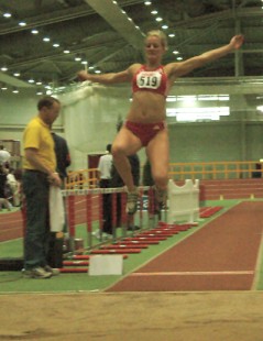 Siebenkämpferin Inga Renker betätigte sich als Vielstarterin und konnte einen 3. Platz über die Hürden, jeweils 6. Plätze im Weitsprung und Kugelstoßen und einen 7. Platz über 60 m verbuchen.